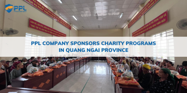PPL company sponsors charity programs in Quang Ngai province